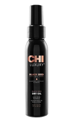 CHI Luxury melno ķimeņu sausā eļļa matu spīdumam, 89 ml