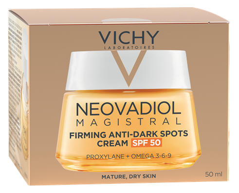 VICHY Neovadiol Magistral SPF 50 sejas krēms pret tumšajiem plankumiem, 50 ml