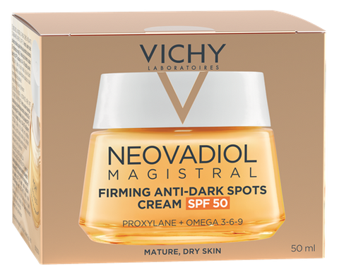 VICHY Neovadiol Magistral SPF 50 sejas krēms pret tumšajiem plankumiem, 50 ml