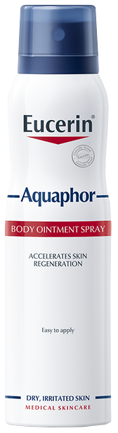 EUCERIN Aquaphor izsmidzināma ziede, 250 ml ķermenim