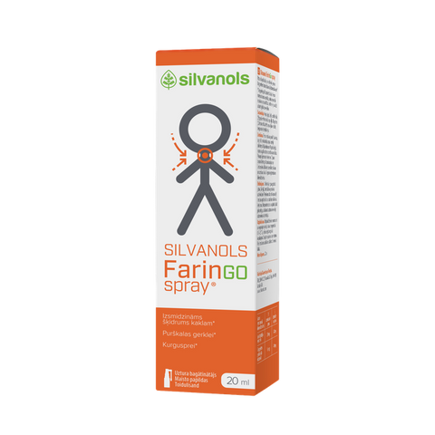 FARINGOSPRAY 20 ml, kakla sprejs