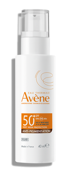 AVENE SPF50+ Anti-pigmentacijas viegls fluīds, 40 ml
