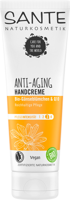 SANTE Anti Aging roku krēms ar bioloģiskām paliānēm un Q10, 75 ml