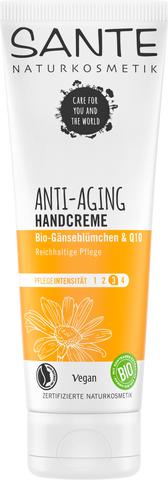 SANTE Anti Aging roku krēms ar bioloģiskām paliānēm un Q10, 75 ml