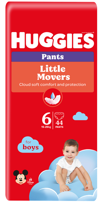 Huggies Mega Pack 6 autiņbiksītes zēniem, svars 15-25kg, 44 gab.