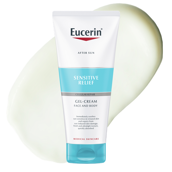 EUCERIN After Sun Sensitive Relief – 200 ml gels sauļošanās mājām