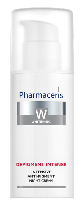 PHARMACERIS W Sejas naktīs depigmentējošais krēms pret intensīvām pigmentācijas plankumiem, 50 ml