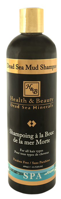 Nāves jūras minerālu Dead Sea šampūns HEALTH&BEAUTY, 400 ml pret blaugznām