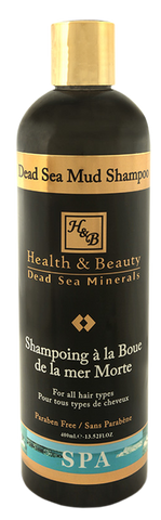 Nāves jūras minerālu Dead Sea šampūns HEALTH&BEAUTY, 400 ml pret blaugznām