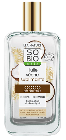 SO BIO ETIC Sublimējošā sausā skaistuma eļļa, 100 ml