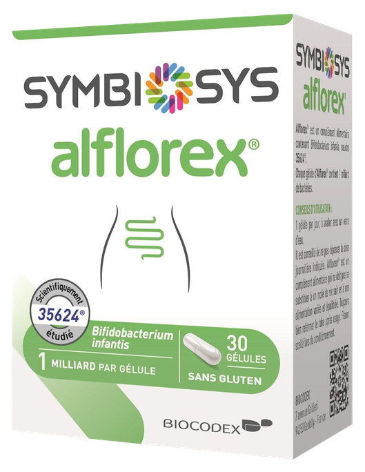 ALFLOREX SYMBIOSYS Kapsula, 30 vienvienības