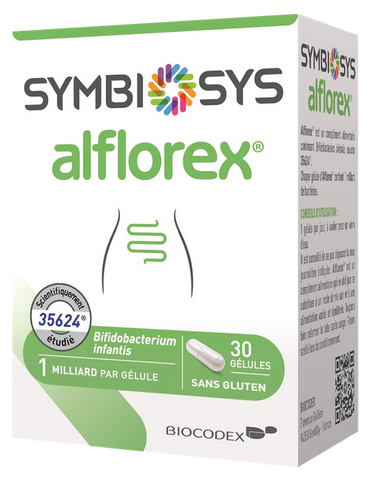 ALFLOREX SYMBIOSYS Kapsula, 30 vienvienības