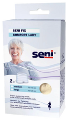 SENI Fix Comfort Lady Large (nude), 2 vienības — uroloģisko ieliktnīšu fiksēšanas biksītes