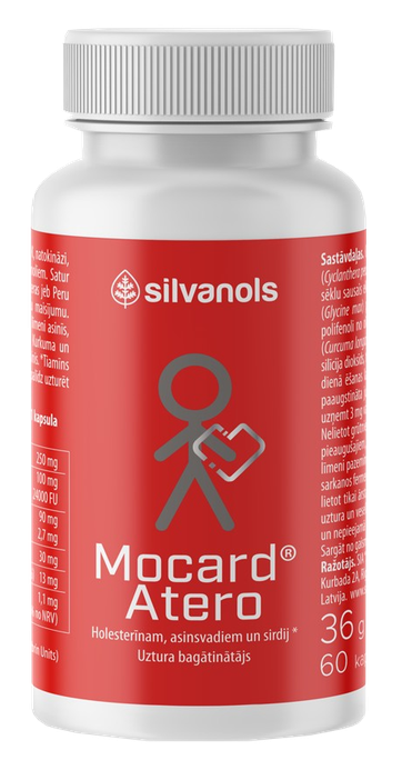 MOCARD Atero - 60 kapsulas