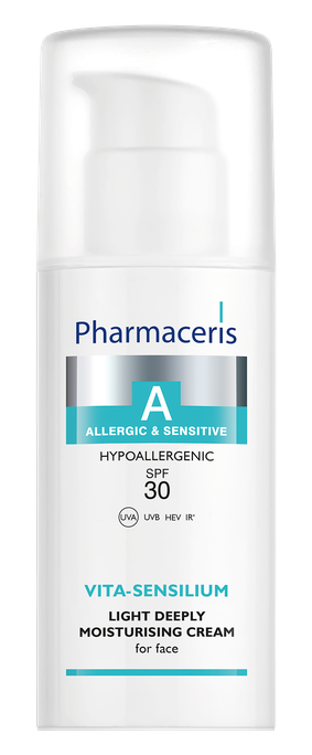 PHARMACERIS A Vita-Sensilium SPF30 — viegla un mitrinošā sejas krēms, 50 ml