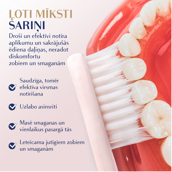 ROYAL DENTA Silver Super Soft — īpaši mīksta zobu birste, 1 vienība