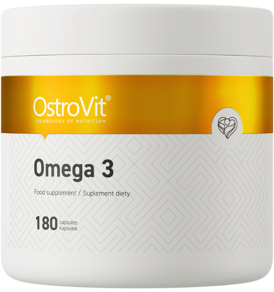 Omega 3 kapsulas OSTROVIT – 180 gab.