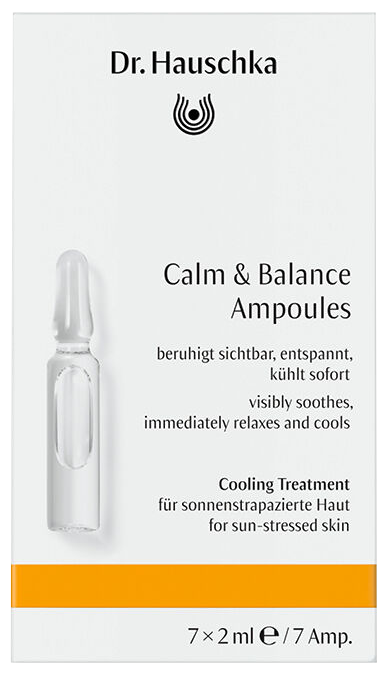 DR.HAUSCHKA ampulas "Calm & Balance" (2 ml), 7 gab.