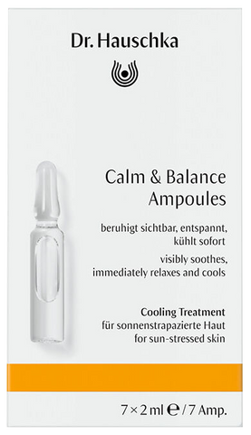 DR.HAUSCHKA ampulas "Calm & Balance" (2 ml), 7 gab.