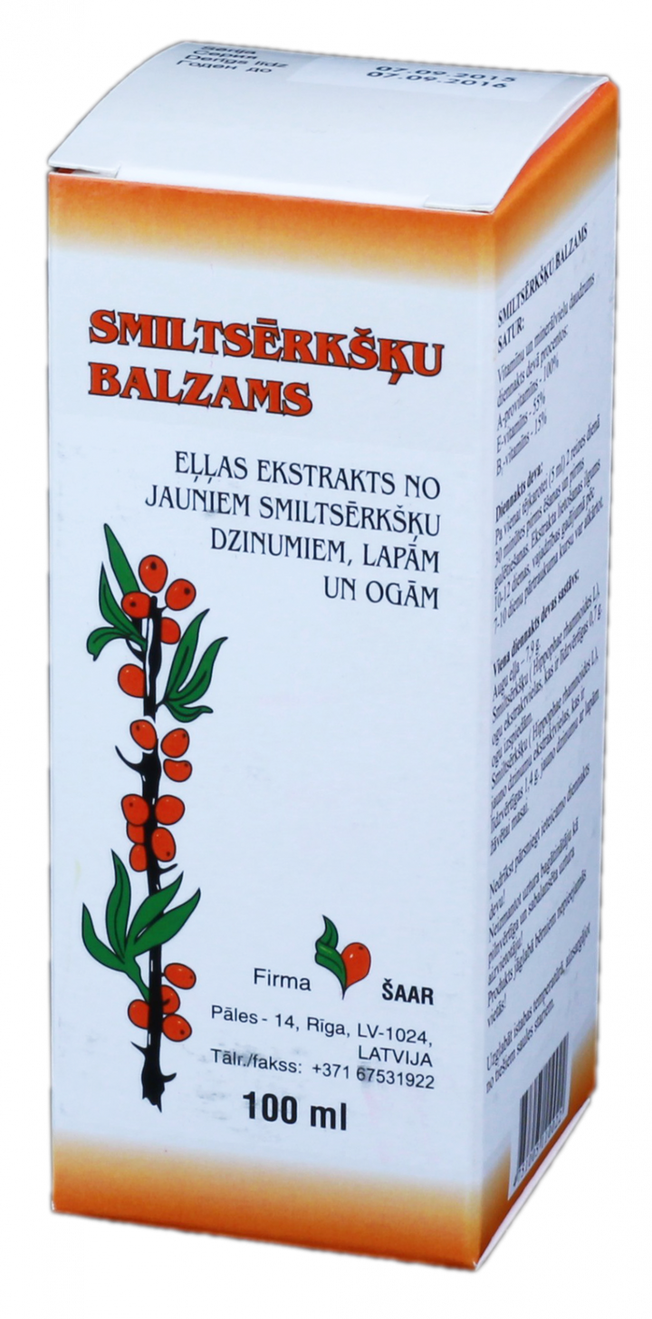 Balzāms ŠAAR, 100 ml