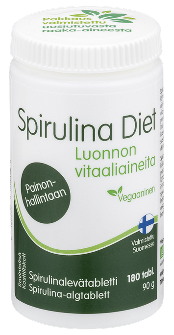 SPIRULINA Diētas tabletes 180 gab.