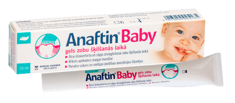 ANAFTIN Baby, 10 ml – Gels zobu šķilšanās atvieglošanai