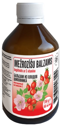 RFF Balzams ar mežrozīti un C vitamīnu, 190 ml