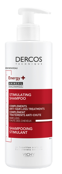 VICHY Dercos Energy+ energizējošs šampūns 400 ml