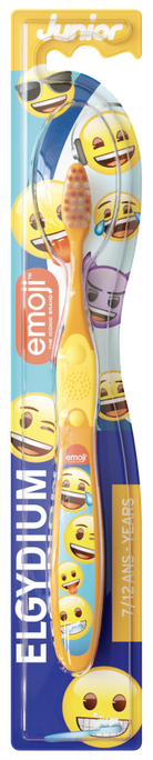 ELGYDIUM Junior zobu birste ar Emoji, 1 gab.