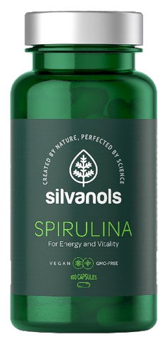 SILVANOLS Premium Spirulīnas kapsulas - 100 gab.