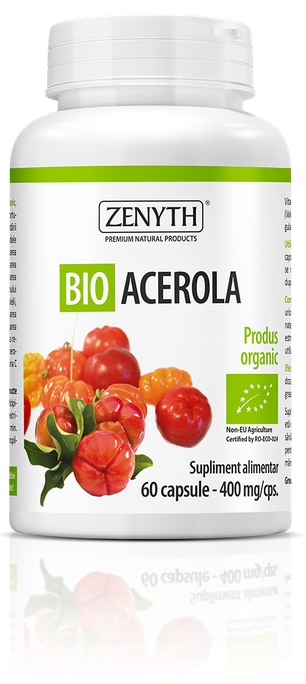 ZENYTH Bio Acerolas augļu kapsulas, 60 gb.