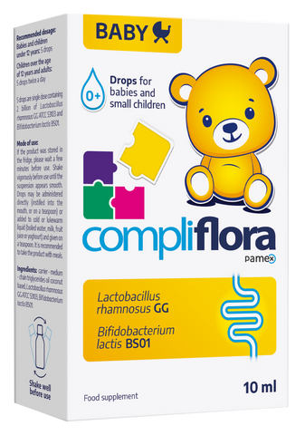 COMPLIFLORA Baby Pilieni - 10 ml suspensijas forma zīdaiņiem