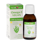 NORSAN Omega-3 Vegan Ar Citronu Aromātu - Aļģu Eļļa 100 ml