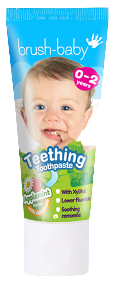 Zobu pasta BRUSH BABY 50 ml bērniem (0–2 gadi) ar kumelīti
