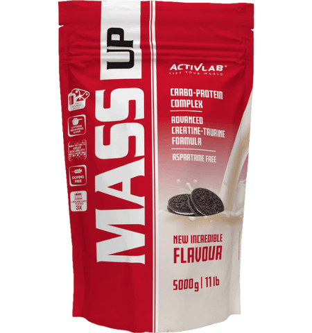 ACTIVLAB Mass Up Cookies - proteīna un ogļhidrātu maisījums 500 g