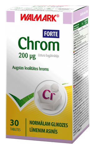 WALMARK Chrom Forte, 30 tabletes