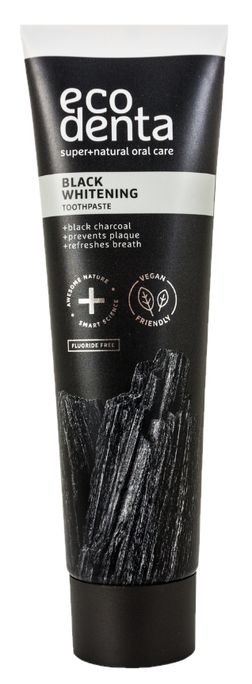 ECODENTA zobu pasta ar Melno ogli — balināšanas formula, 100 ml