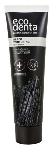 ECODENTA zobu pasta ar Melno ogli — balināšanas formula, 100 ml