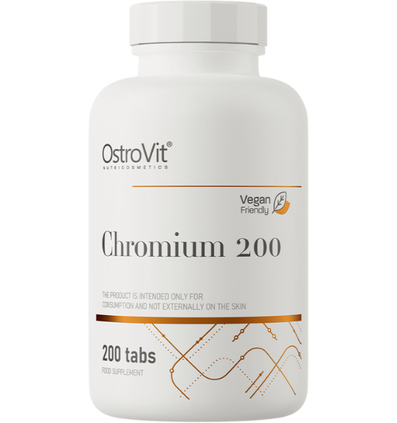 OSTROVIT Chromium 200 gab. – tabletes ar hromu