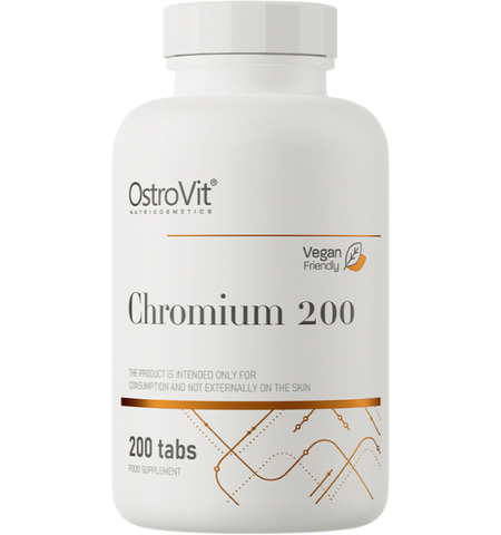 OSTROVIT Chromium 200 gab. – tabletes ar hromu