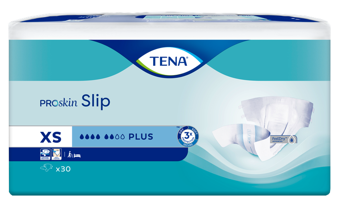 TENA ProSkin Slip Plus XS autiņbiksītes – 30 gab.