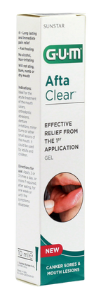 GUM AftaClear 10 ml gels mutes apsardzei