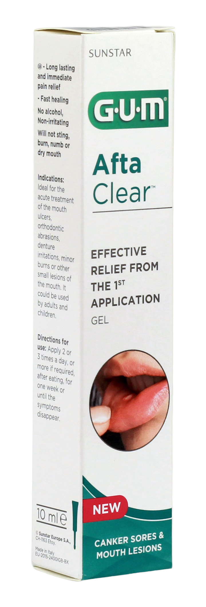 GUM AftaClear 10 ml gels mutes apsardzei