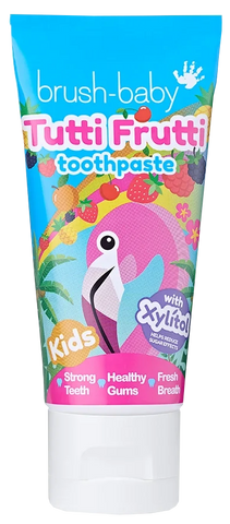 BRUSH BABY Flamingo Tutti Frutti zobu pasta 3+ gadiem, 50 ml
