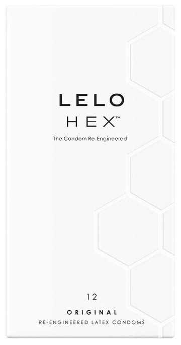HEX Original prezervatīvi no LELO, iepakojums 12 gab.