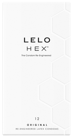 HEX Original prezervatīvi no LELO, iepakojums 12 gab.
