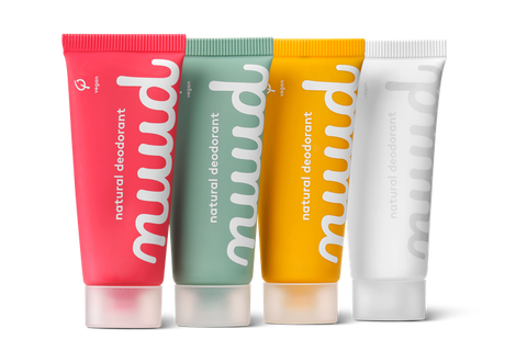NUUD Ģimenes komplekts 4x20ml — Dabīgs krēmveida dezodorants, 1 vienība