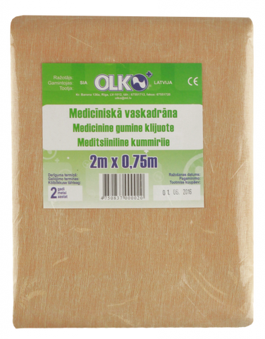 OLKO medicīniskā vaskadrāna 2m × 75cm (1 vienība)