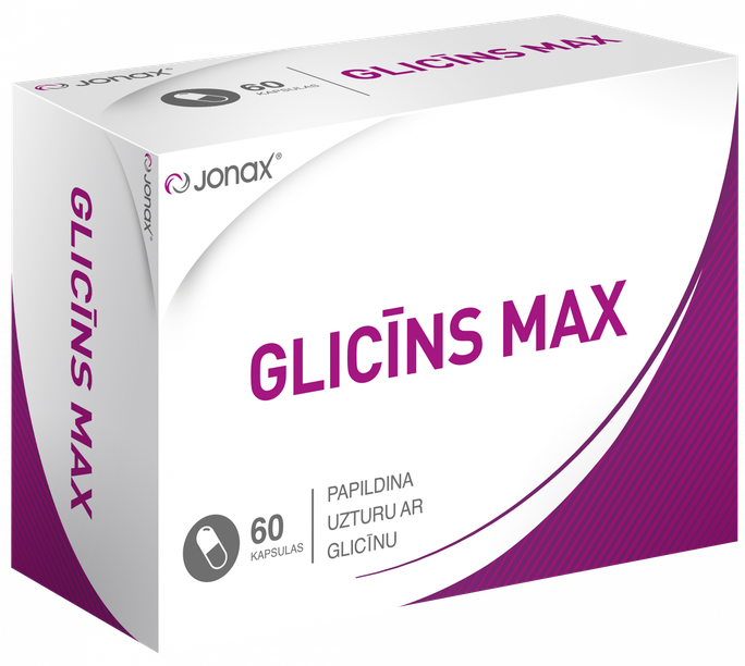 JONAX Max Glicīns 60 kapsulas