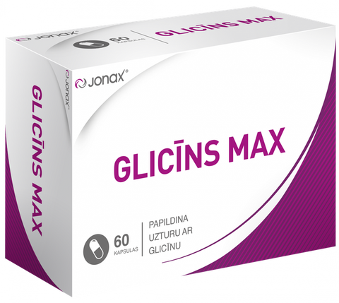 JONAX Max Glicīns 60 kapsulas